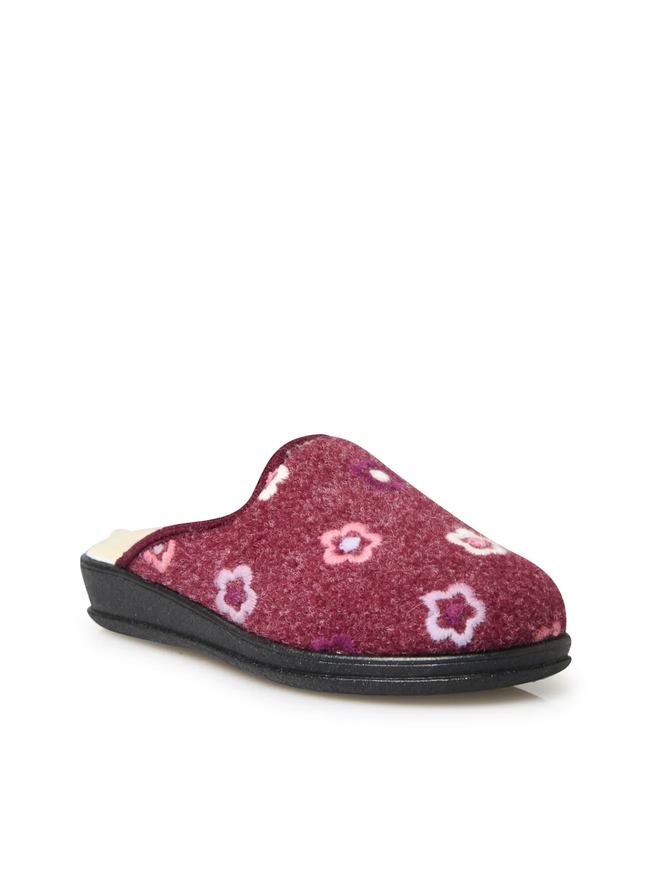 Best Mules entièrement fourrées laine Femme Pantoufles, Chaussons