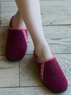 New Mules fourrés laine majoritaire Femme Pantoufles, Chaussons