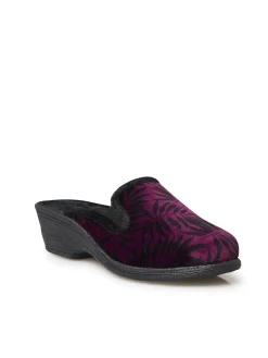 Outlet Mules intérieur molletonné Femme Pantoufles, Chaussons