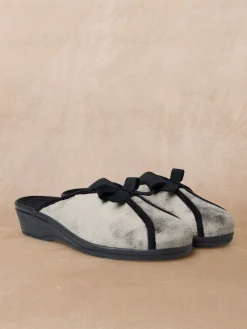 Online Mules intérieur molletonné Femme Pantoufles, Chaussons