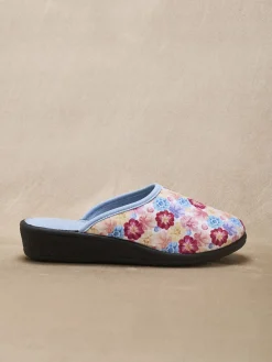 Outlet Mules intérieur éponge Femme Pantoufles, Chaussons