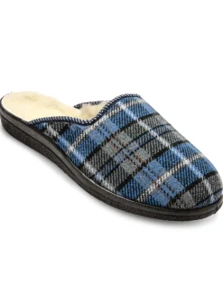 Clearance Mules mixtes fourrées laine majoritaire Homme Chaussons|Chaussures Homme