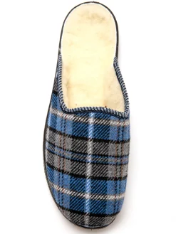 Clearance Mules mixtes fourrées laine majoritaire Homme Chaussons|Chaussures Homme