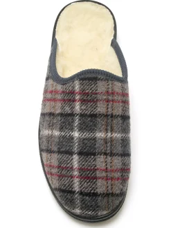 Best Mules mixtes fourrées laine majoritaire Homme Chaussons|Chaussures Homme