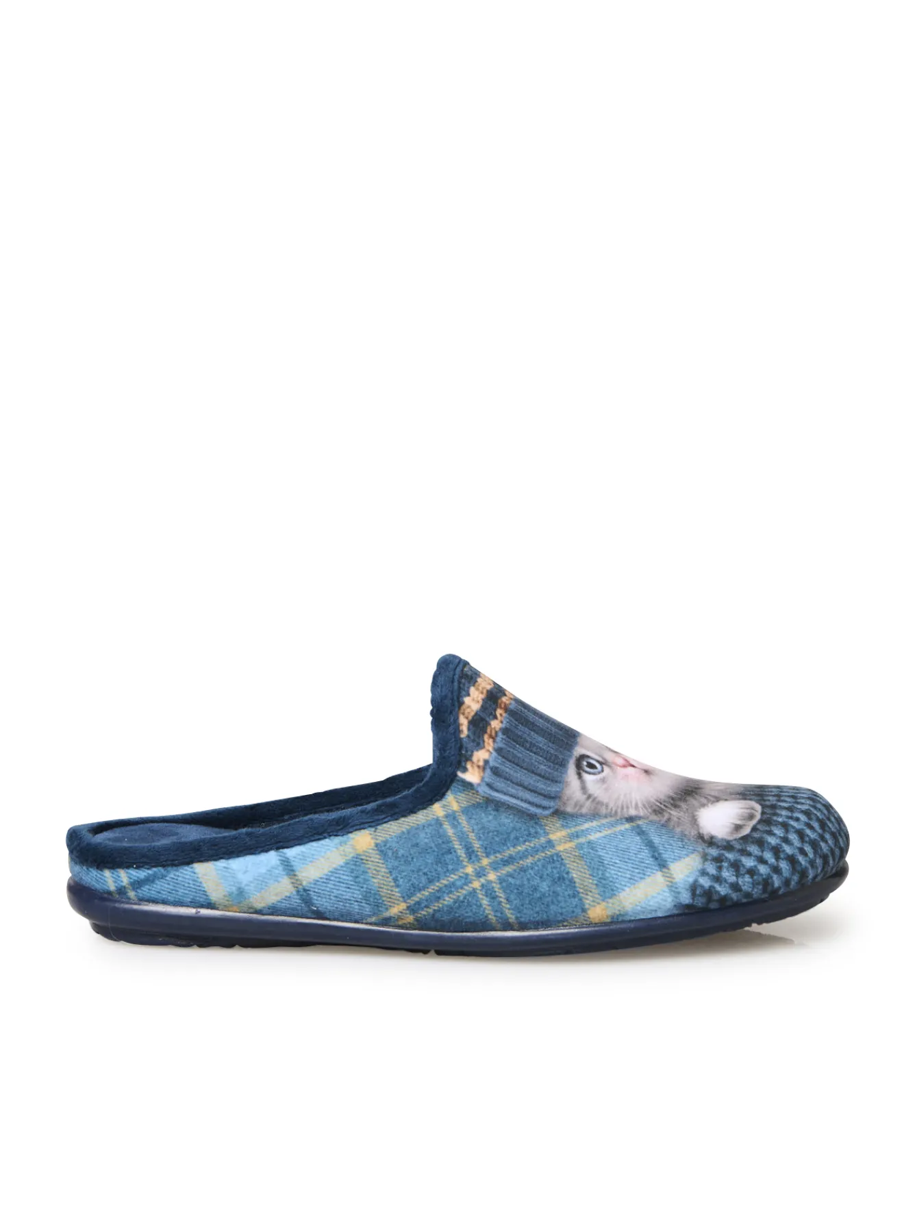 Mules motif chat ou chien Femme Pantoufles, Chaussons