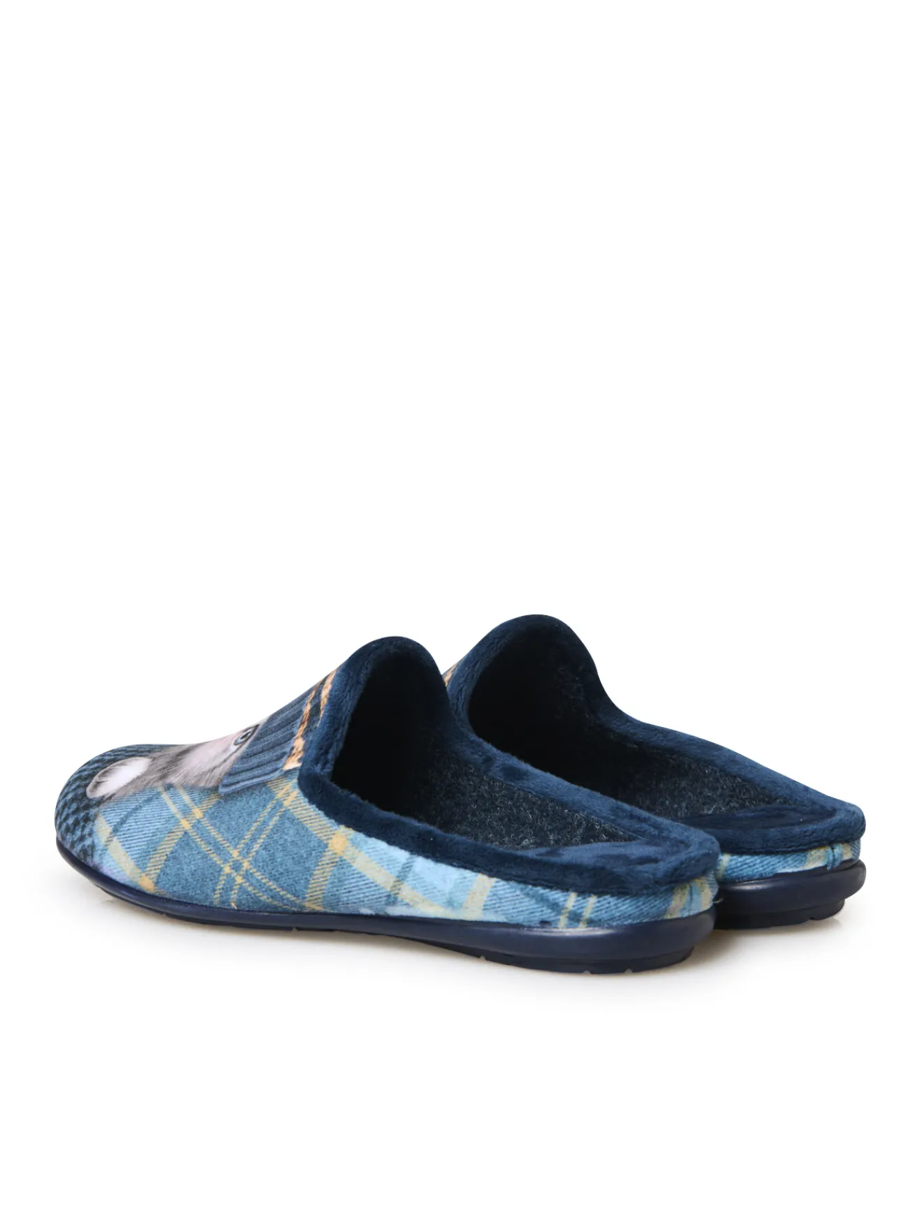 Mules motif chat ou chien Femme Pantoufles, Chaussons