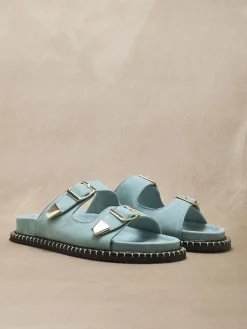 Discount Mules ouverture totale galbe anatomique Femme Mules