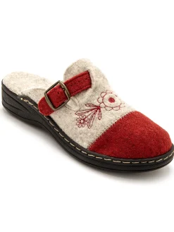 New Mules ultra légères matière recyclée Femme Pantoufles, Chaussons