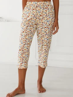 Sale Pantacourt de pyjama jersey pur coton Pyjama