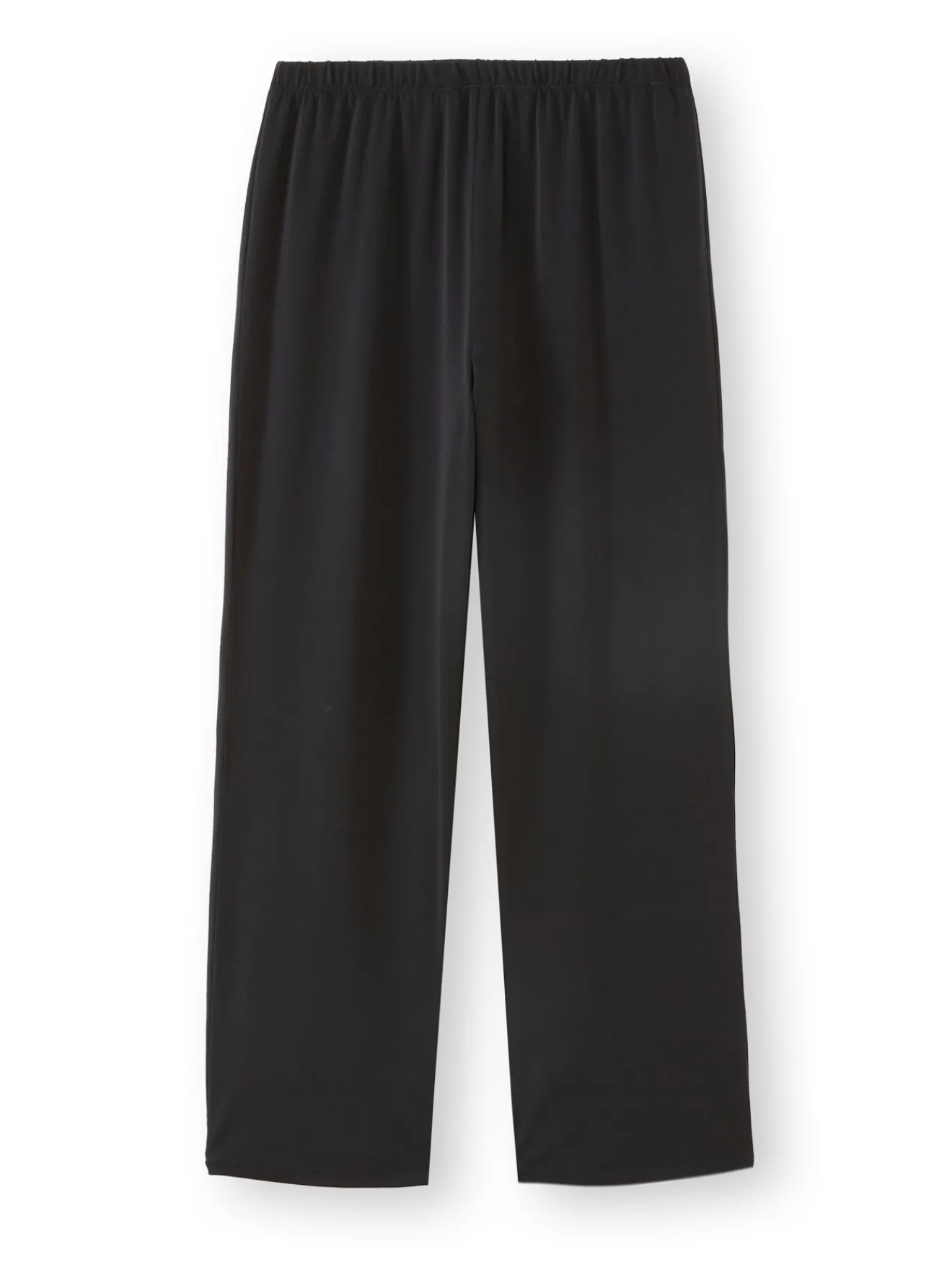 Pantacourt élastiqué en maille Femme Pantacourt|Pantalon