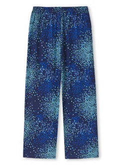 Outlet Pantacourt élastiqué en maille Femme Pantacourt|Pantalon