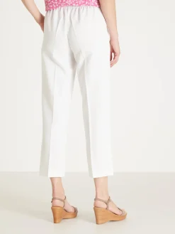 Sale Pantacourt élastiqué entrejambe 60cm Femme Pantacourt|Pantalon