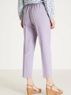 Clearance Pantacourt élastiqué entrejambe 60cm Femme Pantacourt|Pantalon