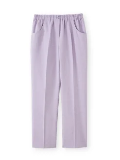 Clearance Pantacourt élastiqué entrejambe 60cm Femme Pantacourt|Pantalon