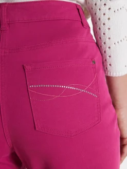 Discount Pantalon 5 poches coupe droite Femme Pantalon