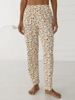 Discount Pantalon de pyjama jersey pur coton Pyjama