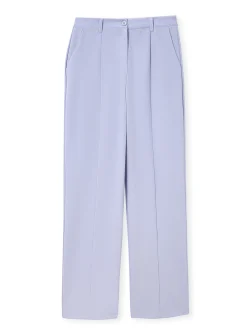 Discount Pantalon en maille crêpe Femme Pantalon