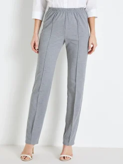 Outlet Pantalon en maille stature + d'1,60m Femme Pantalon