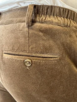 Best Pantalon en velours extensible Homme Pantalon