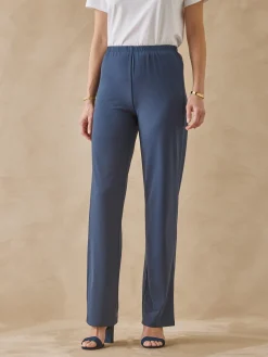 Hot Pantalon entièrement élastiqué en maille Femme Pantalon