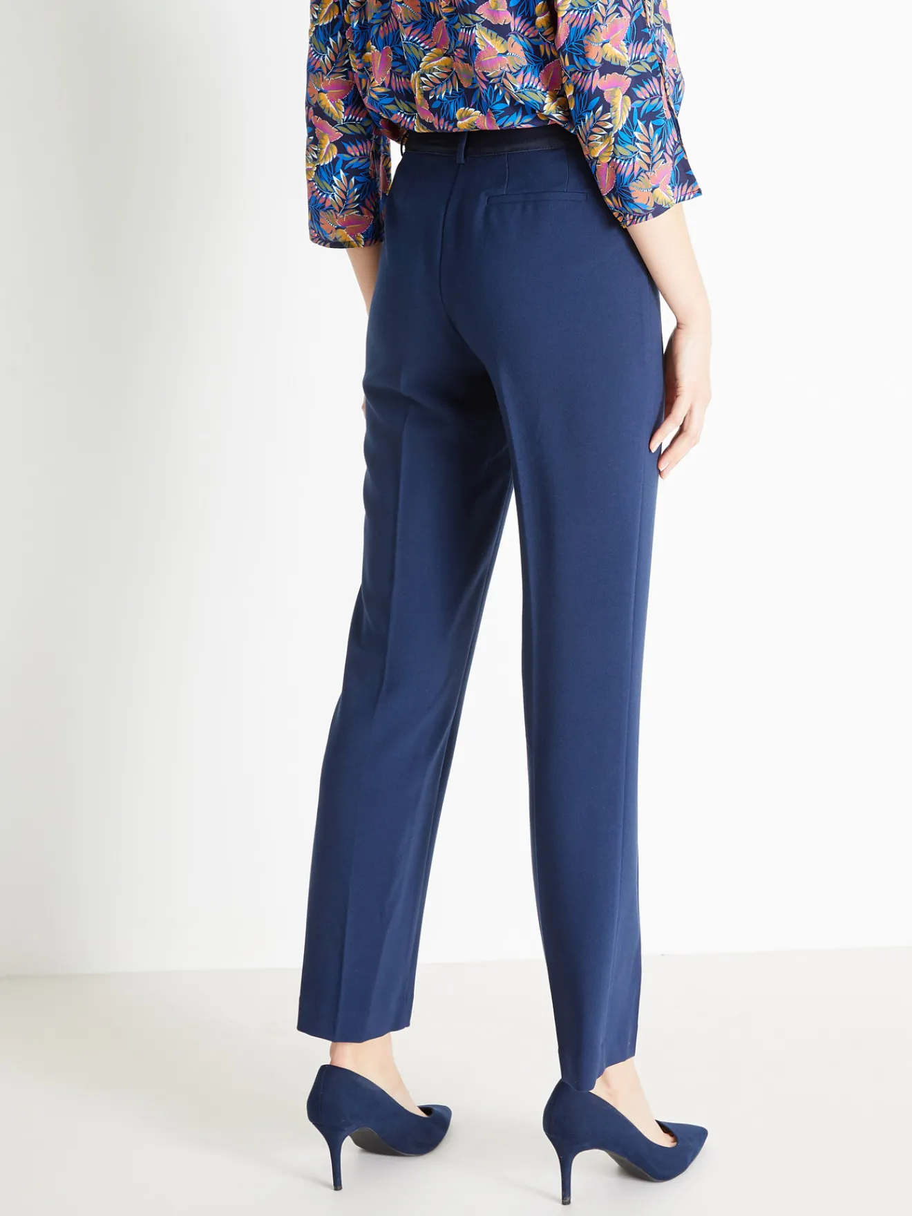 Clearance Pantalon entièrement élastiqué Femme Pantalon