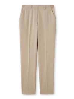 Sale Pantalon entièrement élastiqué Femme Pantalon