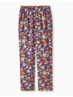 Sale Pantalon fluide entièrement élastiqué Femme Pantalon