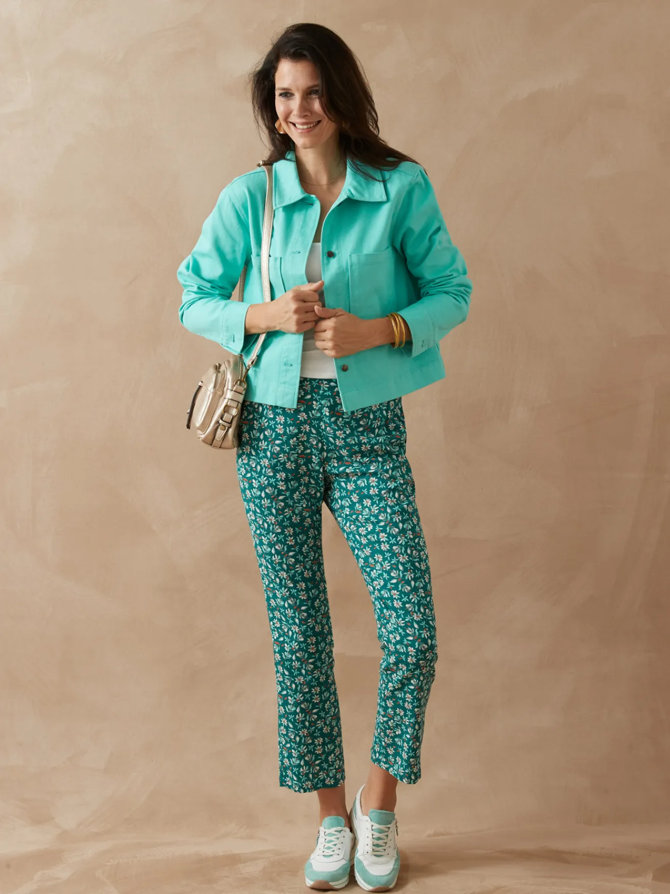 Sale Pantalon fluide élastiqué Femme Pantalon