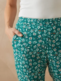 Sale Pantalon fluide élastiqué Femme Pantalon