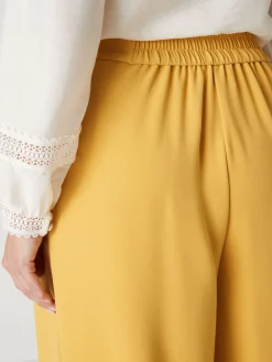 Sale Pantalon large en crêpe Femme Pantalon