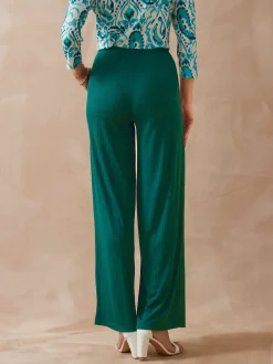 Online Pantalon large et droit Femme Pantalon