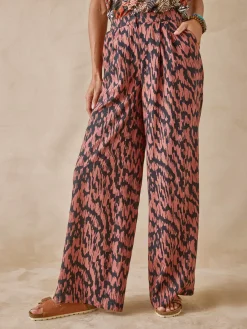 Hot Pantalon large et fluide Femme Pantalon