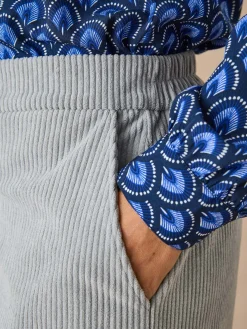 Outlet Pantalon large velours côtelé Femme Pantalon