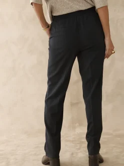 New Pantalon élastiqué Femme Pantalon