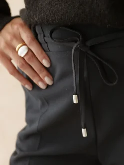 New Pantalon élastiqué Femme Pantalon