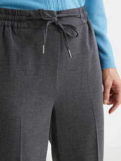 New Pantalon élastiqué Femme Pantalon