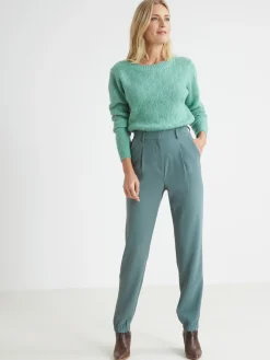 Discount Pantalon élastiqué dos bas élastiqué Femme Pantalon
