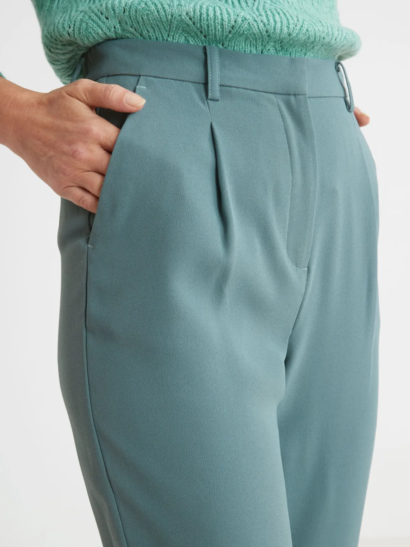 Discount Pantalon élastiqué dos bas élastiqué Femme Pantalon