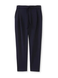 Hot Pantalon élastiqué en maille Femme Pantalon