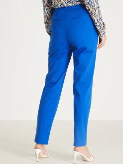 Online Pantalon élastiqué maille milano Femme Pantalon