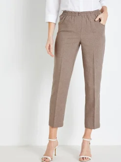 Outlet Pantalon 7/8ème élastiqué Femme Pantalon