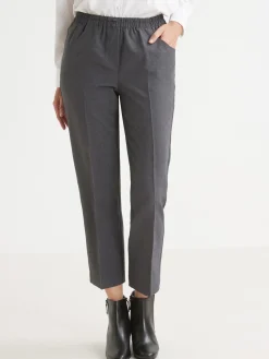 New Pantalon 7/8ème élastiqué Femme Pantalon