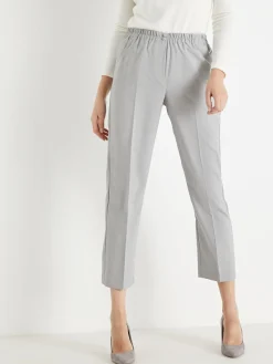 New Pantalon 7/8ème élastiqué Femme Pantalon