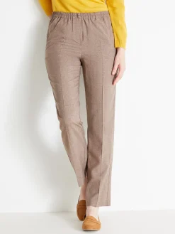 New Pantalon 7/8ème élastiqué Femme Pantalon