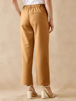 New Pantalon 7/8ème élastiqué dos Femme Pantalon