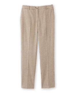 Hot Pantalon 7/8ème élastiqué dos Femme Pantalon