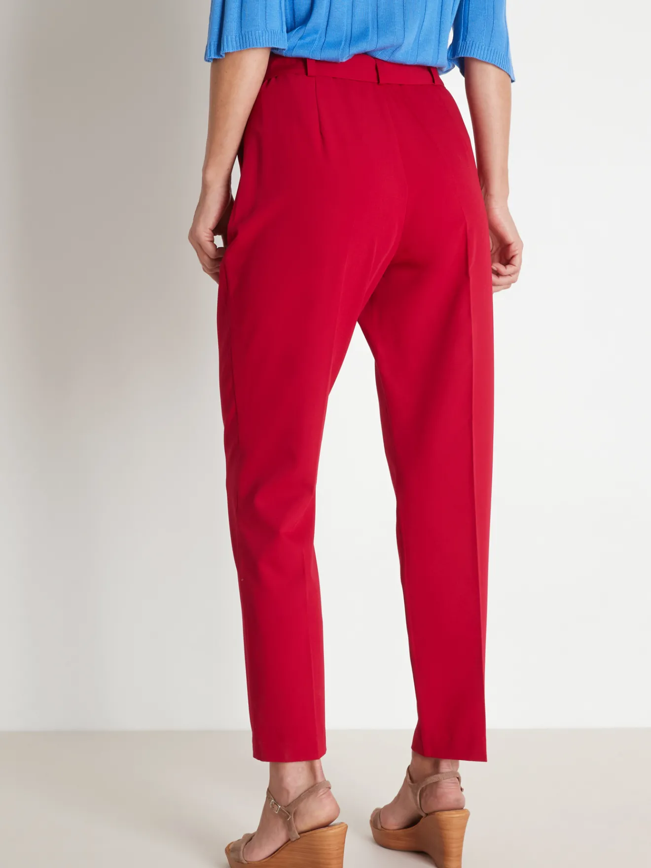 Online Pantalon 7/8ème taille haute Femme Pantalon