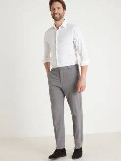 Online Pantalon ville élastiqué 43% laine Homme Pantalon