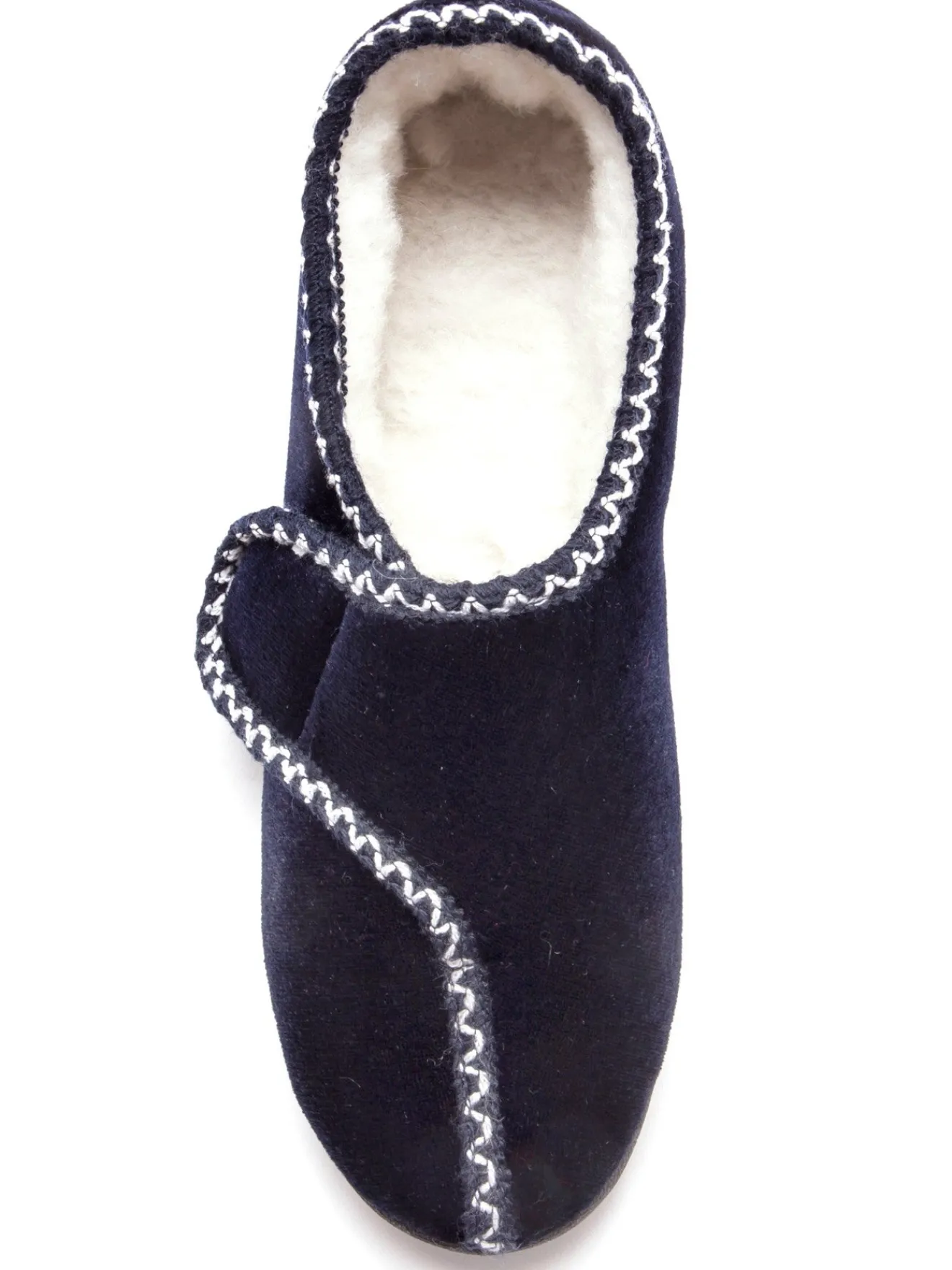 Clearance Pantoufles à patte auto-agrippante Femme Pantoufles, Chaussons