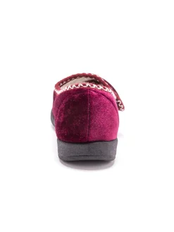 Outlet Pantoufles à patte auto-agrippante Femme Pantoufles, Chaussons